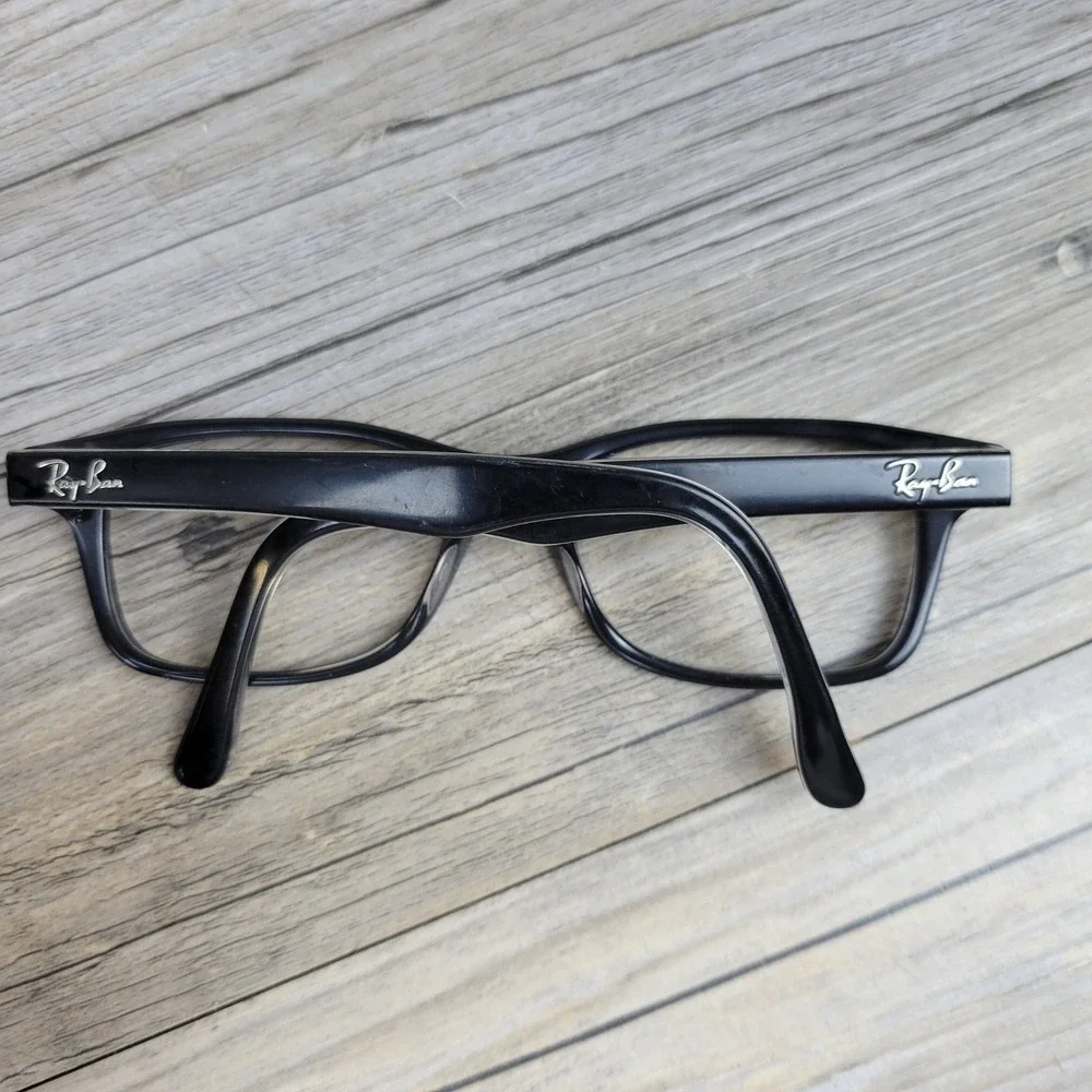 Ray-Ban Eyeglasses Frames RB 1531 3529 Black Clear Full Rim Kids 48-16-130